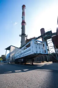 Delivery of Biomethane by Tanker Truck ©Grégory Bianchi