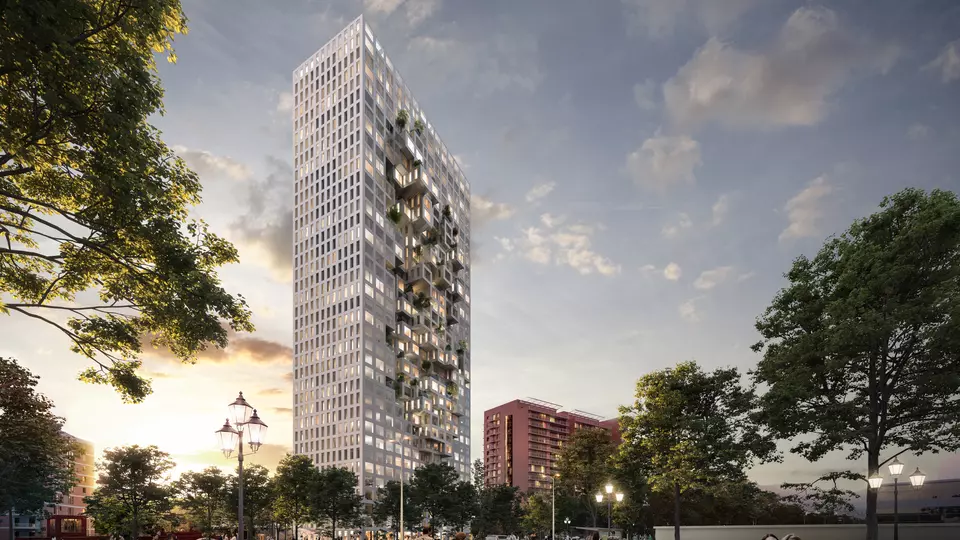 Copyrights MVRDV with REDVERTEX 