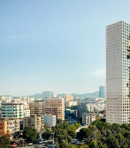 downtown Albania